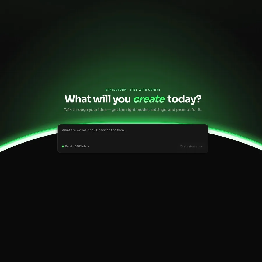Orbis Studios' Welcome tab