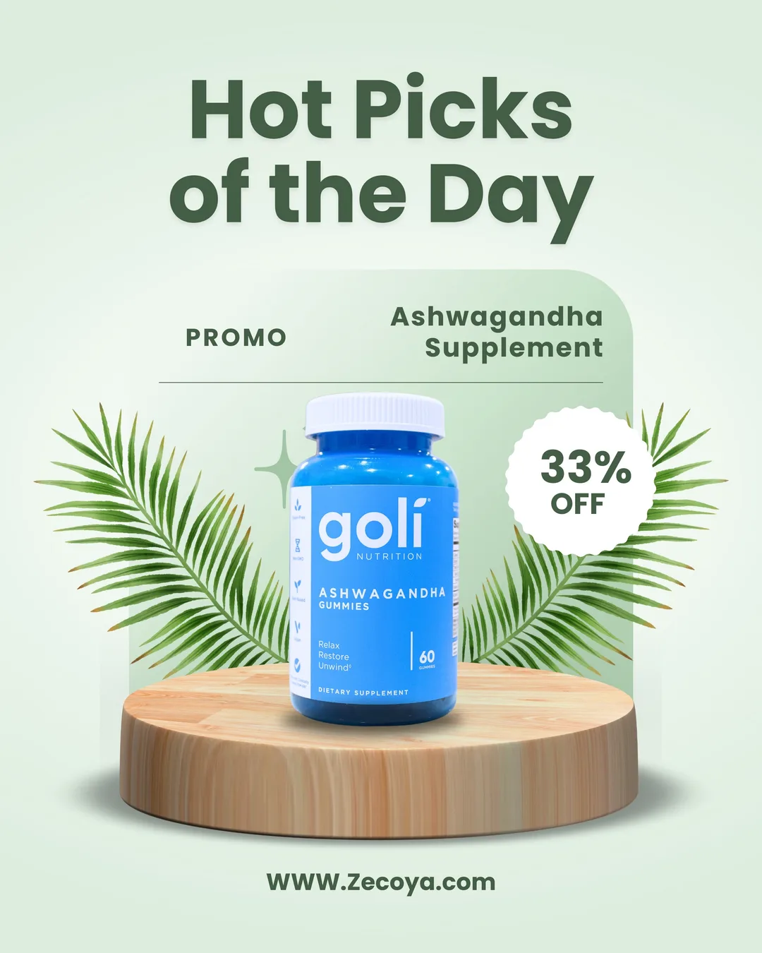 Zecoya Hot Picks of the Day promo graphic by Orbis Media
